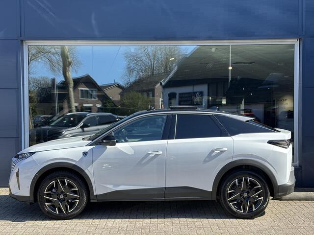 Peugeot 3008 1.2 Hybrid 145 GT | Meest Complete 3008 van NL ! | Panorama Schuif-/Kanteldak | FOCAL Premium Audio | Volledig "NAPPA" Lederen Bekleding | Stoelverwarming / Ventilatie & Massage | 360 Graden Camera | Drive Assist Plus | Grip Control + Michelin All Season 