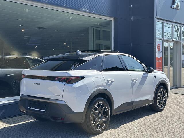 Peugeot 3008 1.2 Hybrid 145 GT | Meest Complete 3008 van NL ! | Panorama Schuif-/Kanteldak | FOCAL Premium Audio | Volledig "NAPPA" Lederen Bekleding | Stoelverwarming / Ventilatie & Massage | 360 Graden Camera | Drive Assist Plus | Grip Control + Michelin All Season 