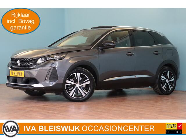 Peugeot 3008 1.6 HYbrid 225 GT | NAVI | CAMERA + PDC | SCHUIF/KANTELDAK | ADAP CRUISE | LANE-ASSIST |