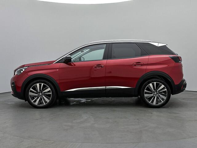 Peugeot 3008 SUV Première 130PK | Navigatie | Achteruitrijcamera | Parkeersensoren Voor en Achter | Keyless Entry/Start | Elektrische Achterklep met Sensor | LED Dagrijverlichting | Climate Control | Cruise Control | 19" Lichtmetalen Velgen | Apple Carplay/Android Aut