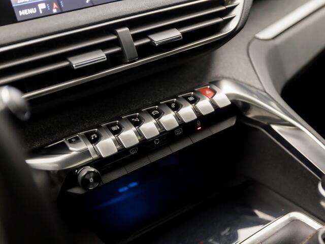 Peugeot 3008 1.2 PureTech GT Line (PANORAMADAK, APPLE CARPLAY, GROOT NAVI, 360 CAMERA, KEYLESS, LEDER, SPORTSTOELEN, GETINT GLAS, FOCAL AUDIO, ZWART HEMEL, NIEUWE APK, NIEUWSTAAT)