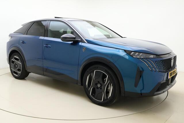 Peugeot 3008 e-3008 GT Avantage 73 kWh | Adaptive Cruise Control | 360° Camera | Handsfree kofferklep | 20'' LM Velgen | Stoelverwarming | Full LED | Keyless | Verwarmd stuurwiel | Demo