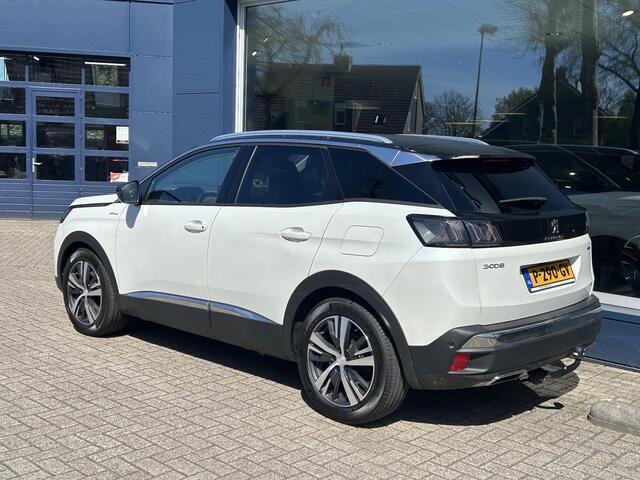 Peugeot 3008 1.6 HYbrid 225 Allure | Trekhaak 1250KG | Electrische Achterklep | Automaat | Plug-In Hybride | Navigatie | Stoelverwarming | Dode Hoek Signalering | Keyless Entry | Camera | Digitaal Dashboard | LED Verlichting | Cruise Control | Climate Control |
