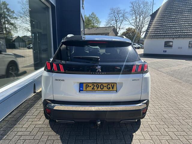 Peugeot 3008 1.6 HYbrid 225 Allure | Trekhaak 1250KG | Electrische Achterklep | Automaat | Plug-In Hybride | Navigatie | Stoelverwarming | Dode Hoek Signalering | Keyless Entry | Camera | Digitaal Dashboard | LED Verlichting | Cruise Control | Climate Control |