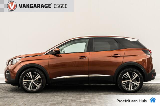 Peugeot 3008 1.2 131 PK PureTech Allure I AUTOMAAT 3D-I-Cockpit RIJKLAAR INCL GARANTIE. | DB- Riem Vervangen | Panoramadak | Navigatie | PDC V/A | Clima | CR CONTR |