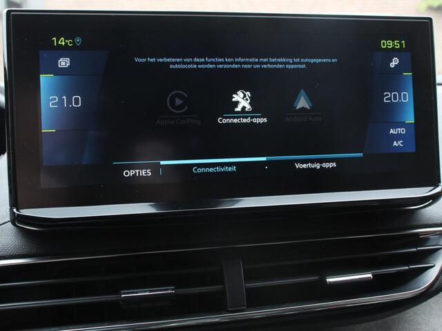 Peugeot 3008 1.6 HYbrid4 300 Blue Lease GT Climate control Adaptive cruise control Parkeersensoren Camera LED Apple Carplay/ Android Auto Keyless Navigatie