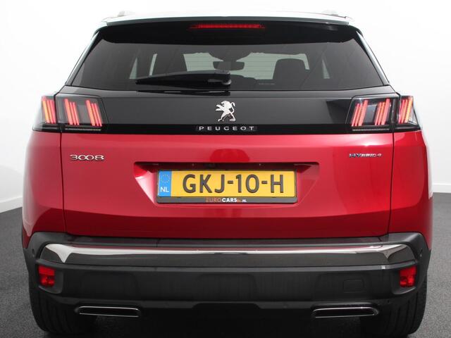 Peugeot 3008 1.6 HYbrid4 300 Blue Lease GT Climate control Adaptive cruise control Parkeersensoren Camera LED Apple Carplay/ Android Auto Keyless Navigatie