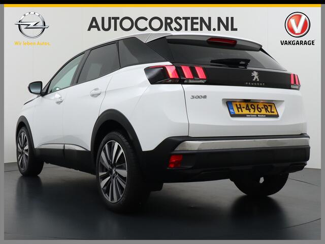 Peugeot 3008 T131PK Blue Premium Apple Carplay Android Auto 360°Camera Lmv 19" Cruise Control Navi Ecc Pdc Dab Regen-Lichtsensor Keyless Led Privacy Glas Visio park 1 Draadloze telefoonlader Rijstrooksensor Verkeersbord detectie Pack City Origineel Nederlandse Auto