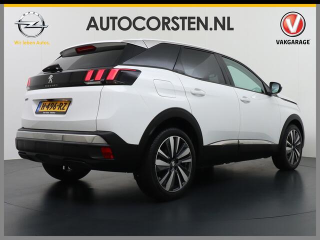 Peugeot 3008 T131PK Blue Premium Apple Carplay Android Auto 360°Camera Lmv 19" Cruise Control Navi Ecc Pdc Dab Regen-Lichtsensor Keyless Led Privacy Glas Visio park 1 Draadloze telefoonlader Rijstrooksensor Verkeersbord detectie Pack City Origineel Nederlandse Auto