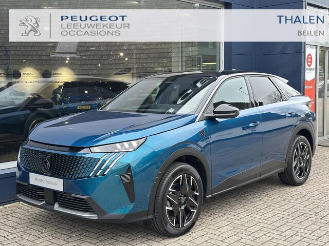 Peugeot 3008 1.2 Hybrid 145 PK GT | Bouwjaar 2025 | Alcantara Stoelen | Navigatie | 360 Vision Camera | Dode Hoek Signalering | Elektrische Kofferklep | Keyless Entry | Full LED Verlichting | Stoelverwarming | 19" Lichtmetalen Velgen |