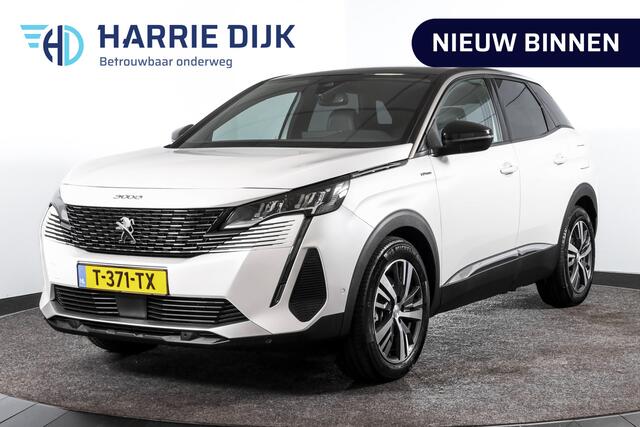 Peugeot 3008 1.6 HYbrid 225 PK GT - Automaat | Dig. Cockpit | Adapt. Cruise | PDC | Camera | NAV + App. Connect | ECC | Elek. Klep | LM 18" | Afn. Trekhaak |