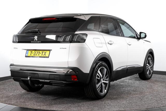 Peugeot 3008 1.6 HYbrid 225 PK GT - Automaat | Dig. Cockpit | Adapt. Cruise | PDC | Camera | NAV + App. Connect | ECC | Elek. Klep | LM 18" | Afn. Trekhaak |
