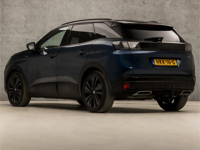 Peugeot 3008 1.6 HYbrid 225 Allure 225Pk Automaat (PANORAMADAK, APPLE CARPLAY, MEMORY SEATS, LEDER, STOELVERWARMING, ADAPTIVE CRUISE, FOCAL AUDIO, TREKHAAK, GETINT GLAS, ELEK ACHTERKLEP, NIEUWSTAAT)
