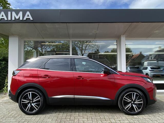 Peugeot 3008 1.6 HYbrid4 300 GT | UNIEK | Nieuwprijs: ¤ 58.700,- | Luxe interieur pakket | Camera voor & achter | Adaptieve Cruise Control | Full LED | Navigatie | Keyless Entry