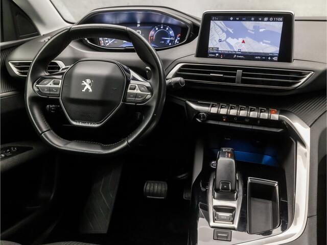 Peugeot 3008 1.2 PureTech Sport Automaat (APPLE CARPLAY, GROOT NAVI, 360 CAMERA, KEYLESS, SPORTSTOELEN, GETINT GLAS, CRUISE, NIEUWE APK, NIEUWSTAAT)
