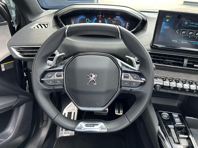 Peugeot 3008 1.6 HYbrid 225 GT | Slechts 13800 KM Gereden | Automaat | Panorama Schuif-/Kanteldak | All Season banden | Afneembare Trekhaak 13 polig 1250KG | Navigatie | Camera | Adaptieve Cruise Control | Hoge Zitpositie | Climate Control | LED Verlichting | Keyless 