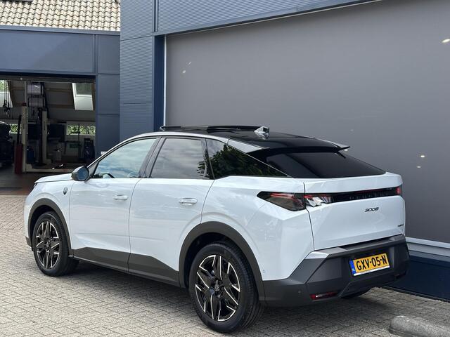 Peugeot 3008 1.2 Hybrid 145 GT | Bouwjaar 12-2024 | Full Options | Volledig Lederen Bekleding | Navigatie | Panorama Schuif-Kanteldak | Full LED Verlichting | Massagestoelen met Koeling & Verwarming | 360 Graden Camera | Elektrische Achterklep | Keyless Entry | 19" Li