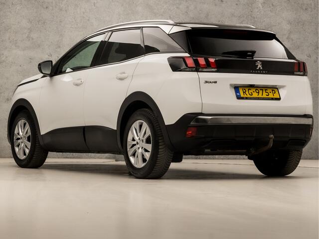 Peugeot 3008 1.2 PureTech Sport Automaat (APPLE CARPLAY, GROOT NAVI, 360 CAMERA, GETINT GLAS, SPORTSTOELEN, LANE ASSIST, TREKHAAK, NIEUWE APK, NIEUWSTAAT)