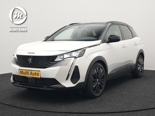 Peugeot 3008 225 GT Plugin In Hybrid 225pk PHEV | Panodak | Adaptive Cruise | 360 Camera | Alcantara Sportstoelen Massage & Ventilatie | Navigatie | Apple Carplay | Blis | Keyless | Virtual | DAB | Park Assist | Sfeerverlichting |