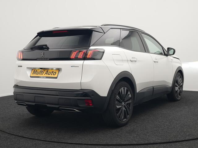 Peugeot 3008 225 GT Plugin In Hybrid 225pk PHEV | Panodak | Adaptive Cruise | 360 Camera | Alcantara Sportstoelen Massage & Ventilatie | Navigatie | Apple Carplay | Blis | Keyless | Virtual | DAB | Park Assist | Sfeerverlichting |