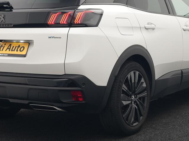 Peugeot 3008 225 GT Plugin In Hybrid 225pk PHEV | Panodak | Adaptive Cruise | 360 Camera | Alcantara Sportstoelen Massage & Ventilatie | Navigatie | Apple Carplay | Blis | Keyless | Virtual | DAB | Park Assist | Sfeerverlichting |