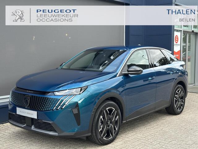 Peugeot 3008 1.2 Hybrid 145 PK Allure Automaat | 2025 Demonstratieauto | Trekhaak Afneembaar 1200 KG | Navigatie via Telefoon | Keyless Entry | AGR Stoel met Stoelverwarming | Camera | Climate Control | LED Verlichting | Cruise Control | Parkeersensoren | 19" Lichtmet