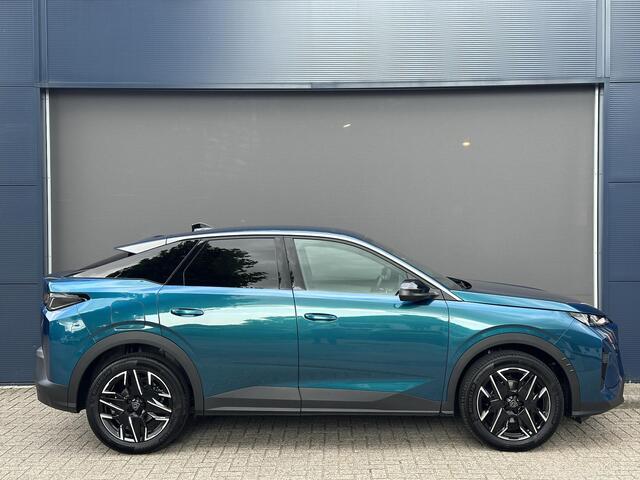 Peugeot 3008 1.2 Hybrid 145 PK Allure Automaat | 2025 Demonstratieauto | Trekhaak Afneembaar 1200 KG | Navigatie via Telefoon | Keyless Entry | AGR Stoel met Stoelverwarming | Camera | Climate Control | LED Verlichting | Cruise Control | Parkeersensoren | 19" Lichtmet
