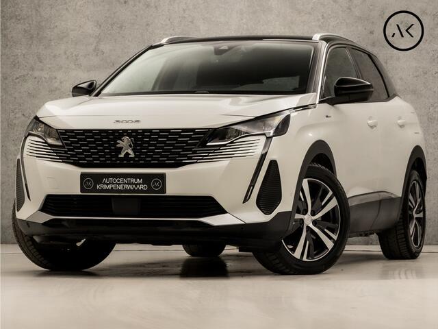 Peugeot 3008 1.6 HYbrid 225 Allure Automaat 225 Pk (GROOT NAVI, APPLE CARPLAY, 360 CAMERA, SPORTSTOELEN, ELEK ACHTERKLEP, GETINT GLAS, NIEUWE APK, NIEUWSTAAT)