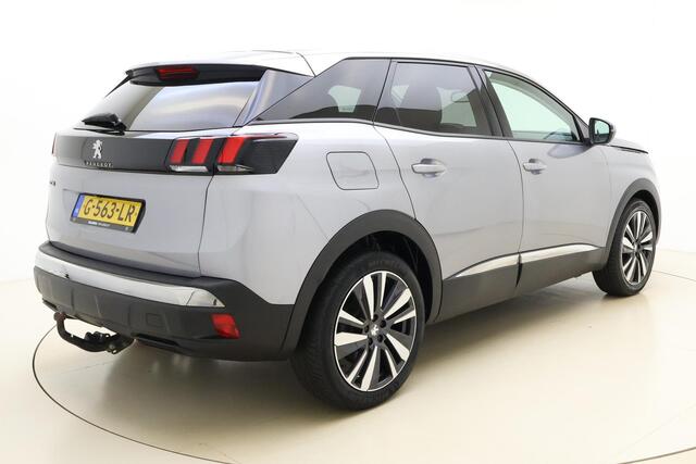 Peugeot 3008 1.2 PureTech Blue Lease Premium | Trekhaak | Elektrische kofferbak | Navigatie | Climate Control | Cruise Control | Parkeercamera/-sensoren | Keyless Enty/Start | Draadloze telefoonlader |