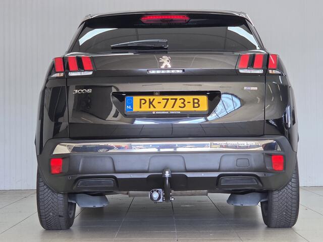 Peugeot 3008 1.2 PureTech Allure /D-Riem Verv. 123.000KM! /Trekhaak! /Camera /Apple + Android /DAB+! /Lane Assist /Navi /Climat /Cruise /Elek. pakket /Bluetooth /Regensensor /19"LMV /Extra getint glas /PDC V+A!