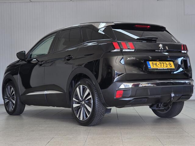 Peugeot 3008 1.2 PureTech Allure /D-Riem Verv. 123.000KM! /Trekhaak! /Camera /Apple + Android /DAB+! /Lane Assist /Navi /Climat /Cruise /Elek. pakket /Bluetooth /Regensensor /19"LMV /Extra getint glas /PDC V+A!
