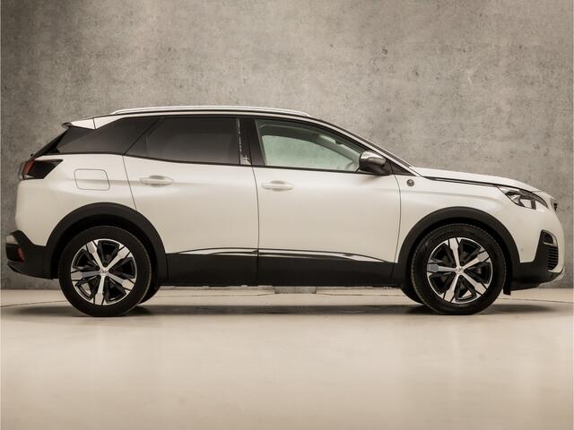 Peugeot 3008 1.2 PureTech GT-Line Sport Automaat (APPLE CARPLAY, GROOT NAVI, PARELMOER, 360 CAMERA, TREKHAAK, LEDER, SPORTSTOELEN, KEYLESS, GETINT GLAS, LED KOPLAMPEN, NIEUWSTAAT)