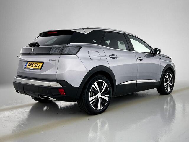 Peugeot 3008 300pk HYbrid4 GT | AppleCarPlay/AndroidAuto | 4x4! | Navigatie | Stoelverwarming | Schuifkanteldak | Adaptive Cruise Control | Keyless | FULL LED | 360'Camera | Isofix | Privacy Glass | Elektrische Klep |