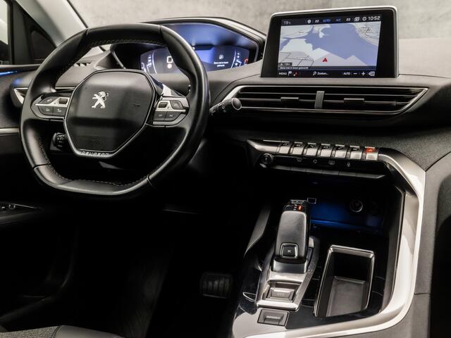 Peugeot 3008 1.2 PureTech Premium Sport (APPLE CARPLAY, GROOT NAVI, LEDER, KEYLESS, SPORTSTOELEN, 360 CAMERA, SFEERVERLICHTING, GETINT GLAS, LANE ASSIST, NIEUWE APK, NIEUWSTAAT)