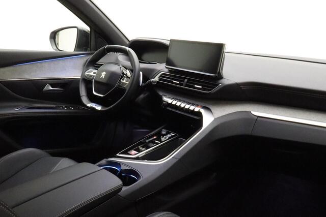 Peugeot 3008 1.2 Hybrid 136 GT Automaat | 145pk | Navigatie | Camera | Zwart Dak | Lichtmetalen Velgen 18" | Cruise Control Adaptief | LED Verlichting
