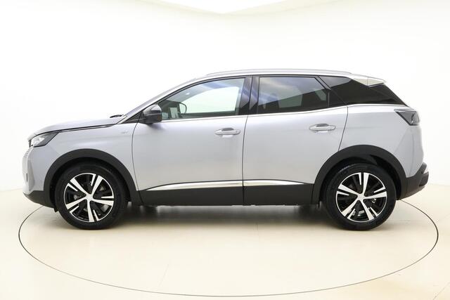 Peugeot 3008 1.2 Hybrid 136 GT Automaat | 145pk | Navigatie | Camera | Zwart Dak | Lichtmetalen Velgen 18" | Cruise Control Adaptief | LED Verlichting