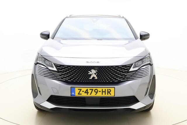 Peugeot 3008 1.2 Hybrid 136 GT Automaat | 145pk | Navigatie | Camera | Zwart Dak | Lichtmetalen Velgen 18" | Cruise Control Adaptief | LED Verlichting