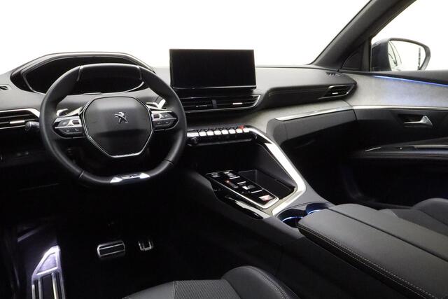 Peugeot 3008 1.2 Hybrid 136 GT Automaat | 145pk | Navigatie | Camera | Zwart Dak | Lichtmetalen Velgen 18" | Cruise Control Adaptief | LED Verlichting