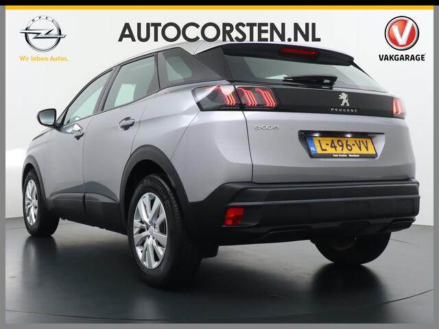 Peugeot 3008 T131PK AUT-8 NWE Model! 360­°Camera Navi Apple Carplay Android PDC 17" Ecc Cruise Control Blue Premium DAB PureTech Connected Apps Lmv Led 1e Eigenaar Dealeronderhouden Origineel Nederlandse Auto EURO6.3