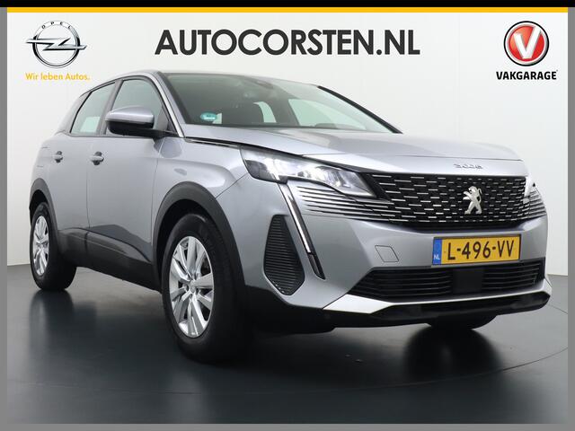 Peugeot 3008 T131PK AUT-8 NWE Model! 360­°Camera Navi Apple Carplay Android PDC 17" Ecc Cruise Control Blue Premium DAB PureTech Connected Apps Lmv Led 1e Eigenaar Dealeronderhouden Origineel Nederlandse Auto EURO6.3