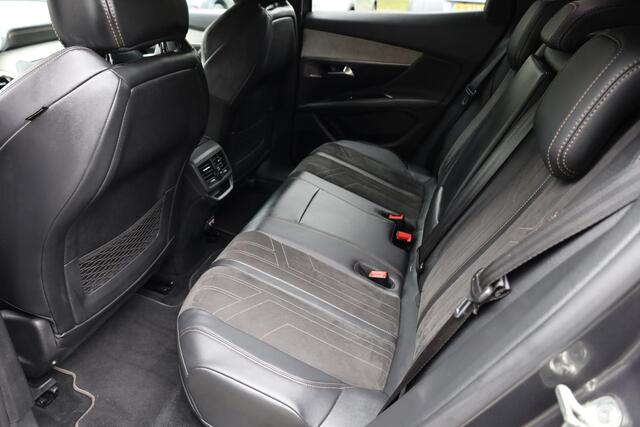 Peugeot 3008 1.6 HYbrid 225 GT BLACK-PACK! Pack Business LEER/ALCANTARA PANO CARPLAY STOELVERW. ELEC.STOEL/KLEP MASSAGE MEMORY 360-CAMERA CRUISE CLIMA NAP 2XPDC 19''LMV