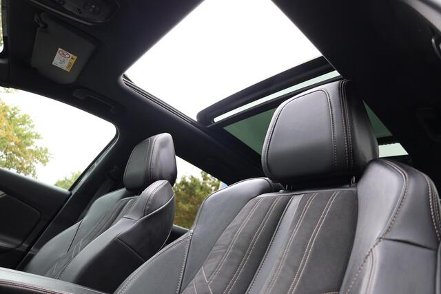Peugeot 3008 1.6 HYbrid 225 GT BLACK-PACK! Pack Business LEER/ALCANTARA PANO CARPLAY STOELVERW. ELEC.STOEL/KLEP MASSAGE MEMORY 360-CAMERA CRUISE CLIMA NAP 2XPDC 19''LMV
