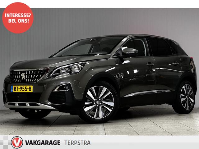 Peugeot 3008 1.2 PureTech Allure/ D-Riem verv: 71.000 KM!/ Camera/ Virtual Dash./ 19'' LMV/ Half-Leder/ Apple + Android/ Lane-Assist./ Dode-Hoek DET./ Sfeerverl./ DAB+/ Clima/ Cruise/ PDC V+A/ Extra getint glas.