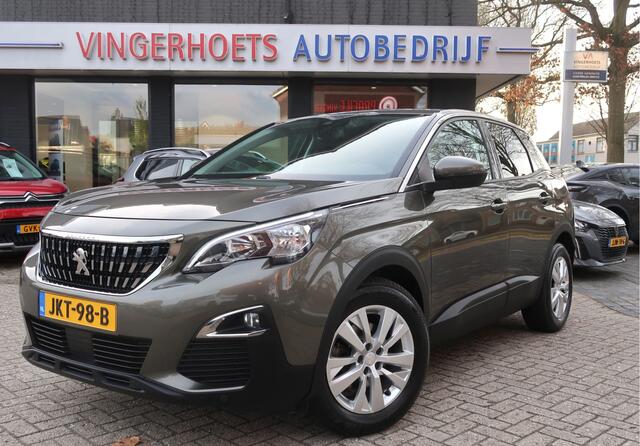 Peugeot 3008 Benzine 130 Pk. Luxe Active * Navigatie * Achteruitrij Camera * Climate & Cruise Control * L.M. Velgen * Ook Apple Carplay / Android Auto * Vingerhoets; Vierde Generatie Eersteklas Service, al meer dan 100 jaar een begrip in de Brabantse Kempen.