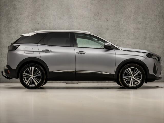 Peugeot 3008 1.2 PureTech Allure Sport (APPLE CARPLAY, GROOT NAVI, 360 CAMERA, STOELVERWARMING, LEDER, SPORTSTOELEN, ADAPTIVE CRUISE, TREKHAAK, ELEK ACHTERKLEP, NIEUWSTAAT)