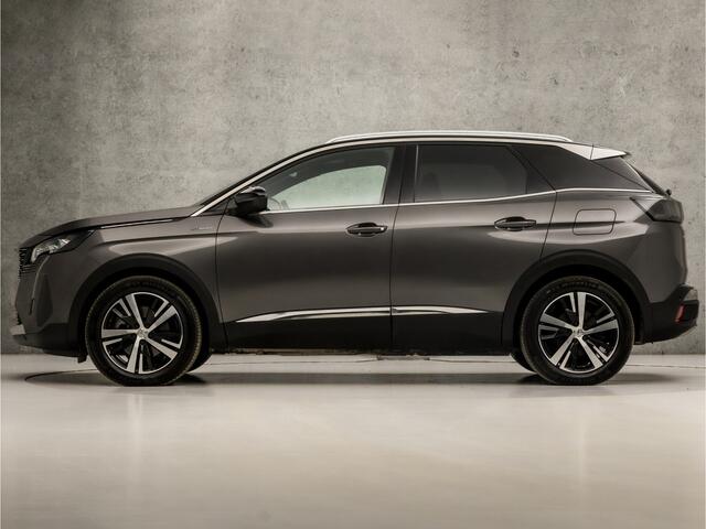 Peugeot 3008 1.6 HYbrid4 300 GT Automaat (PANORAMADAK, APPLE CARPLAY, GROOT NAVI, LEDER, SPORTSTOELEN, ADAPTIVE CRUISE, GETINT GLAS, SFEERVERLICHTING, NIEUWSTAAT)