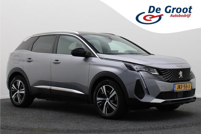 Peugeot 3008 1.6 HYbrid 225 GT Panoramadak, ACC, Camera, Apple Carplay, Sfeerverlichting, LED, DAB, 18''