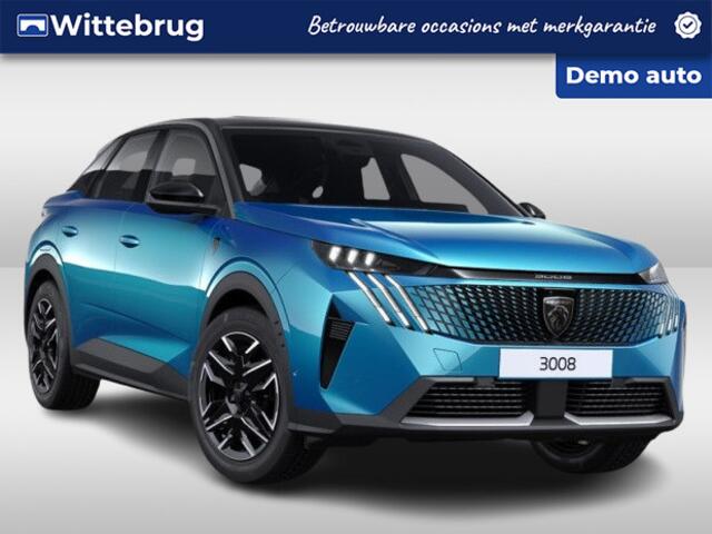 Peugeot 3008 1.2 Hybrid 145 GT Exclusive | Leder/Alcantara | Panoramadak | 360 Vision Pack