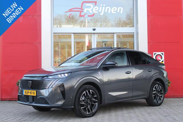 Peugeot 3008 1.2 Hybrid 145PK GT | PANORAMISCH SCHUIF / KANTELDAK | ELEKTRISCH BEDIENBARE ACHTERKLEP | AFNEEMBARE TREKHAAK | NAVIGATIE | FOCAL PREMIUM AUDIO SYSTEEM | DRAADLOZE APPLE CARPLAY/ANDROID AUTO | DRAADLOOS LADEN | SFEER VERLICHTING | ACHTERUITRIJ CAMERA | P