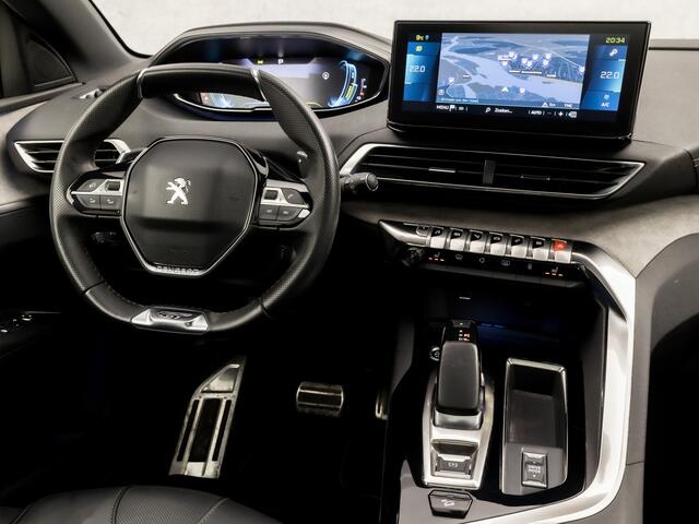 Peugeot 3008 1.6 HYbrid4 300 GT Sport 300Pk Automaat (PANORAMADAK, NAPPA LEDER, MEMORY SEATS, STOELVERWARMING, 360 CAMERA, KEYLESS, ADAPTIVE CRUISE, ELEK ACHTERKLEP, NIEUWSTAAT)
